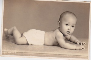 When I was six months old